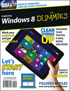 Couverture de l’ouvrage Exploring Windows 8 For Dummies®