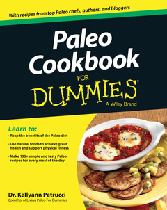 Couverture de l’ouvrage Paleo Cookbook For Dummies