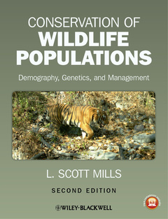 Couverture de l’ouvrage Conservation of Wildlife Populations