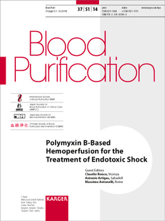 Couverture de l’ouvrage Polymyxin B-Based Hemoperfusion for the Treatment of Endotoxic Shock