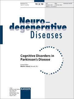 Couverture de l’ouvrage Cognitive Disorders in Parkinson's Disease