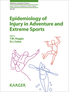 Couverture de l’ouvrage Epidemiology of Injury in Adventure and Extreme Sports