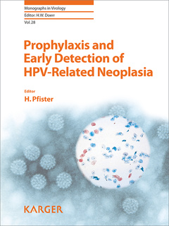 Cover of the book Prophylaxis and Early Detection of HPV-Related Neoplasia