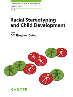 Couverture de l’ouvrage Racial Stereotyping and Child Development