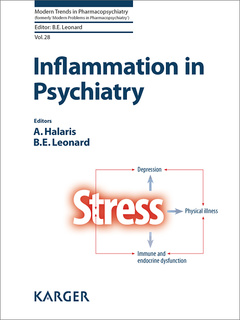 Couverture de l’ouvrage Inflammation in Psychiatry