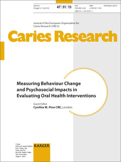 Couverture de l’ouvrage Measuring Behaviour Change and Psychosocial Impacts in Evaluating Oral Health Interventions