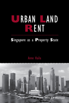 Couverture de l’ouvrage Urban Land Rent