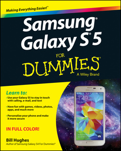 Couverture de l’ouvrage Samsung Galaxy S5 For Dummies