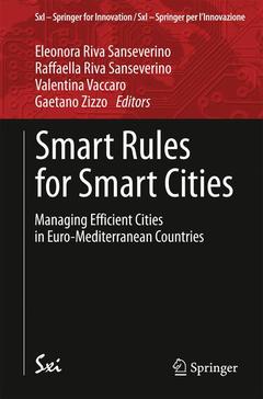 Couverture de l’ouvrage Smart Rules for Smart Cities