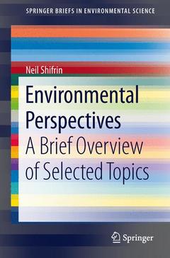 Couverture de l’ouvrage Environmental Perspectives