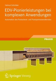 Cover of the book EDV-Pionierleistungen bei komplexen Anwendungen