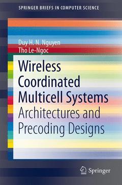 Couverture de l’ouvrage Wireless Coordinated Multicell Systems