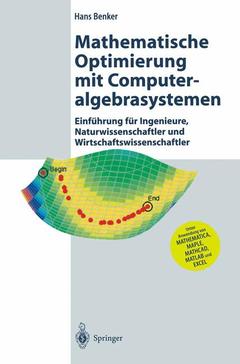 Couverture de l’ouvrage Mathematische Optimierung mit Computeralgebrasystemen