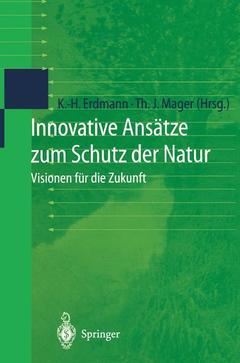 Cover of the book Innovative Ansätze zum Schutz der Natur