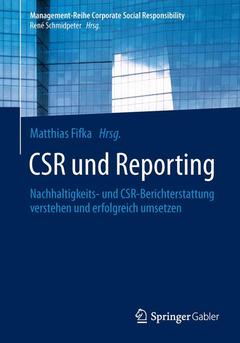 Cover of the book CSR und Reporting