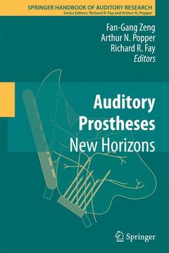 Cover of the book Auditory Prostheses
