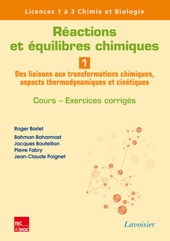 Cover of the book Réactions et équilibres chimiques - Volume 1