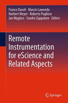 Cover of the book Remote Instrumentation for eScience and Related Aspects