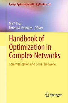 Cover of the book Handbook of Optimization in Complex Networks