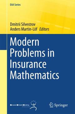 Couverture de l’ouvrage Modern Problems in Insurance Mathematics