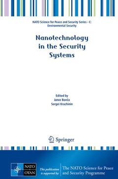Couverture de l’ouvrage Nanotechnology in the Security Systems