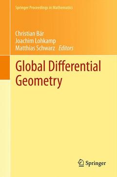 Couverture de l’ouvrage Global Differential Geometry