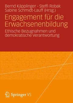Cover of the book Engagement für die Erwachsenenbildung