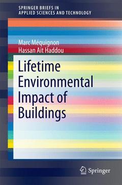Couverture de l’ouvrage Lifetime Environmental Impact of Buildings