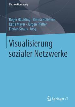 Couverture de l’ouvrage Visualisierung sozialer Netzwerke