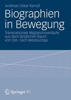 Couverture de l’ouvrage Biographien in Bewegung