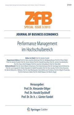 Cover of the book Performance Management im Hochschulbereich