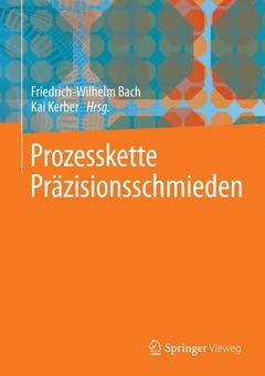 Couverture de l’ouvrage Prozesskette Präzisionsschmieden