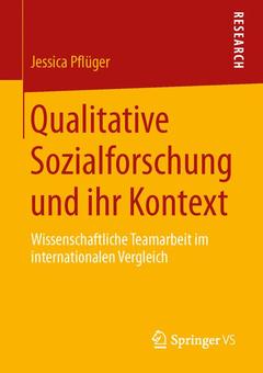 Couverture de l’ouvrage Qualitative Sozialforschung und ihr Kontext