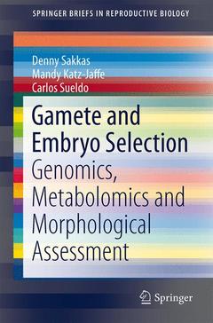 Couverture de l’ouvrage Gamete and Embryo Selection