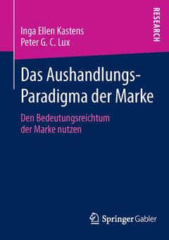Couverture de l’ouvrage Das Aushandlungs-Paradigma der Marke