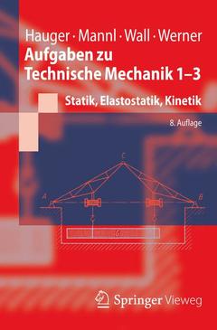 Couverture de l’ouvrage Aufgaben zu Technische Mechanik 1-3