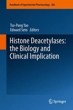 Couverture de l’ouvrage Histone Deacetylases: the Biology and Clinical Implication