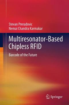 Cover of the book Multiresonator-Based Chipless RFID