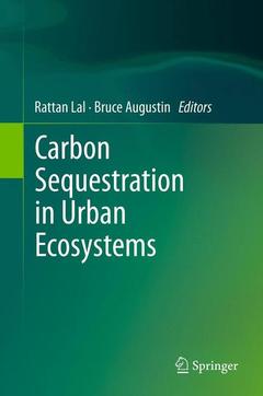 Couverture de l’ouvrage Carbon Sequestration in Urban Ecosystems