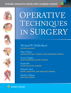 Couverture de l’ouvrage Operative Techniques in Surgery (2 Volume Set)