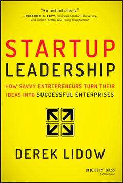 Couverture de l’ouvrage Startup Leadership