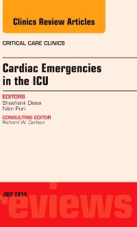 Cover of the book Cardiac Emergencies in the ICU , An Issue of Critical Care Clinics