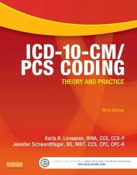 Couverture de l’ouvrage ICD-10-CM/PCS Coding: Theory and Practice, 2014 Edition