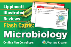 Couverture de l’ouvrage Lippincott Illustrated Reviews Flash Cards: Microbiology