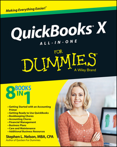 Cover of the book QuickBooks X All-in-One For Dummies