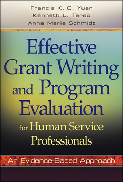 Couverture de l’ouvrage Effective Grant Writing and Program Evaluation for Human Service Professionals