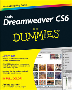 Couverture de l’ouvrage Dreamweaver CS6 For Dummies