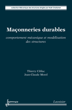 Cover of the book Maçonneries durables