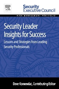 Couverture de l’ouvrage Security Leader Insights for Success