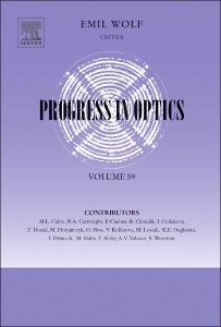 Couverture de l’ouvrage Progress in Optics